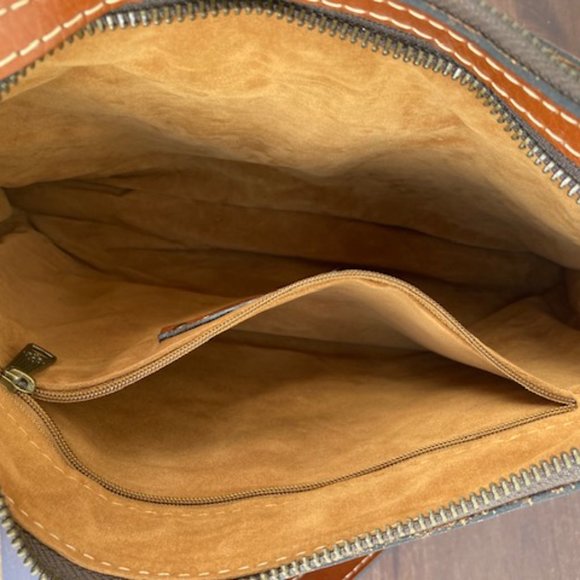 Patricia Nash Shoulder Bag, 12"x9.5", Brown - Picture 3 of 7